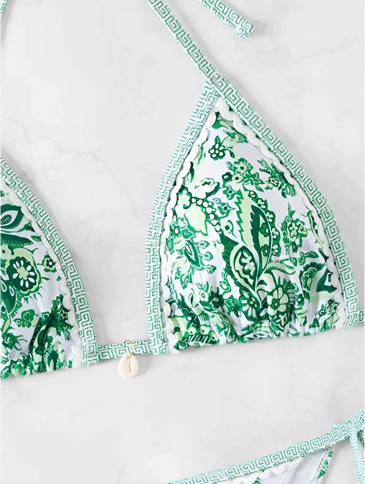 2025 Halter String Triangle Two Piece Bikini Women Swimwear
