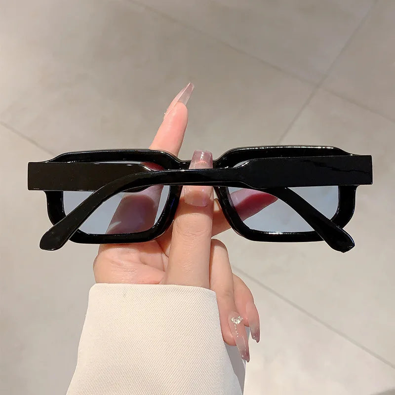 Vintage Rectangle Frame Sunglasses