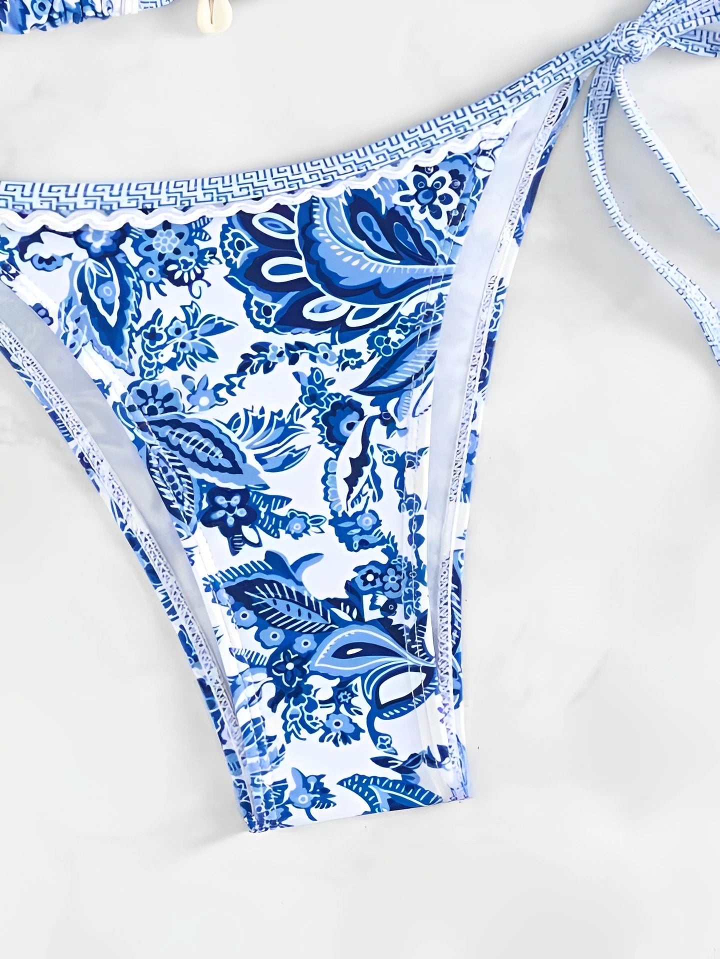 2025 Halter String Triangle Two Piece Bikini Women Swimwear