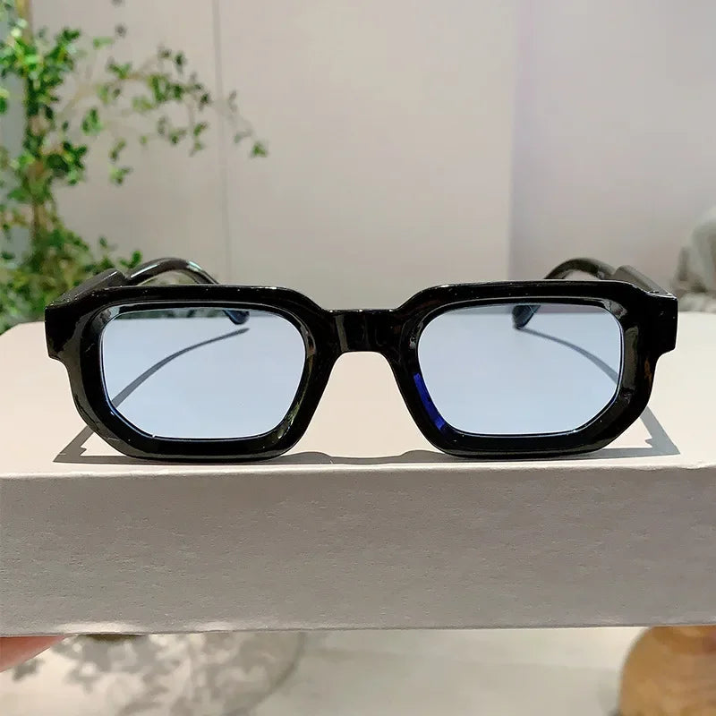 Vintage Rectangle Frame Sunglasses
