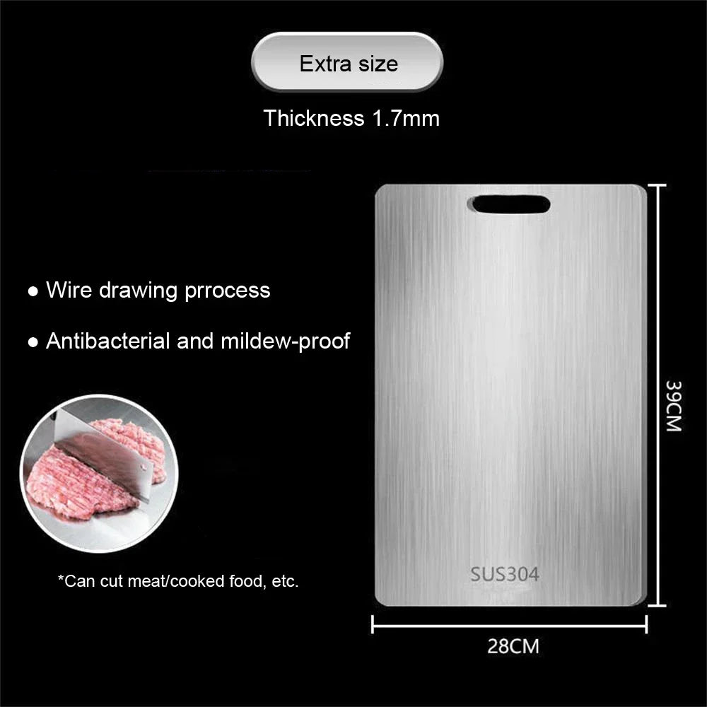 Thickened Cutting Board Stainless Steel Cut
