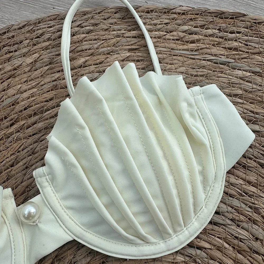 Shell Micro Bikini Swimsuit Female