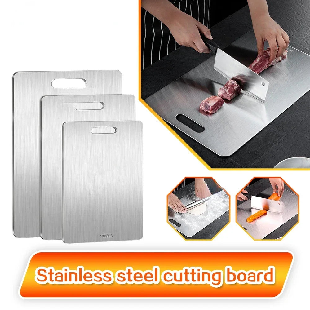 Thickened Cutting Board Stainless Steel Cut