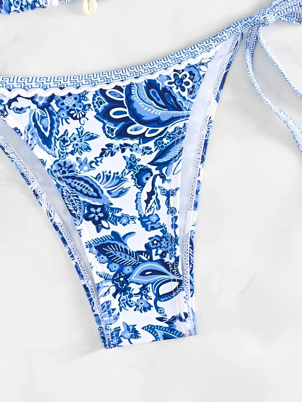 2025 Halter String Triangle Two Piece Bikini Women Swimwear
