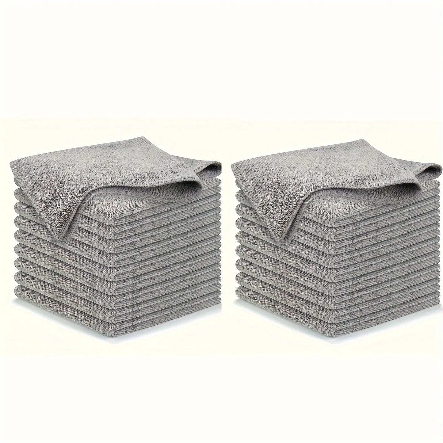 Ultra-fine Fiber Light Gray Cleaning Cloth Set