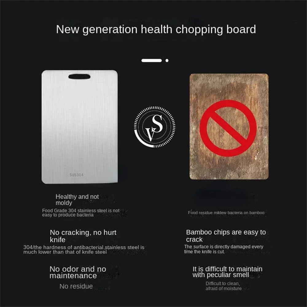 Thickened Cutting Board Stainless Steel Cut