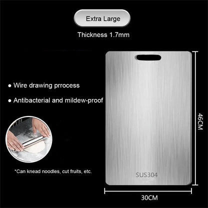 Thickened Cutting Board Stainless Steel Cut