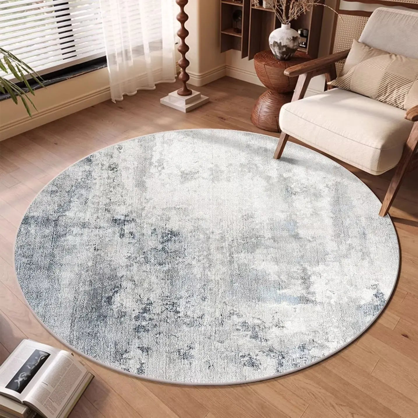 Modern Abstract Round Carpet