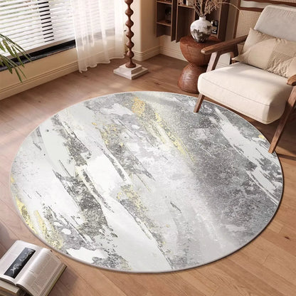 Modern Abstract Round Carpet