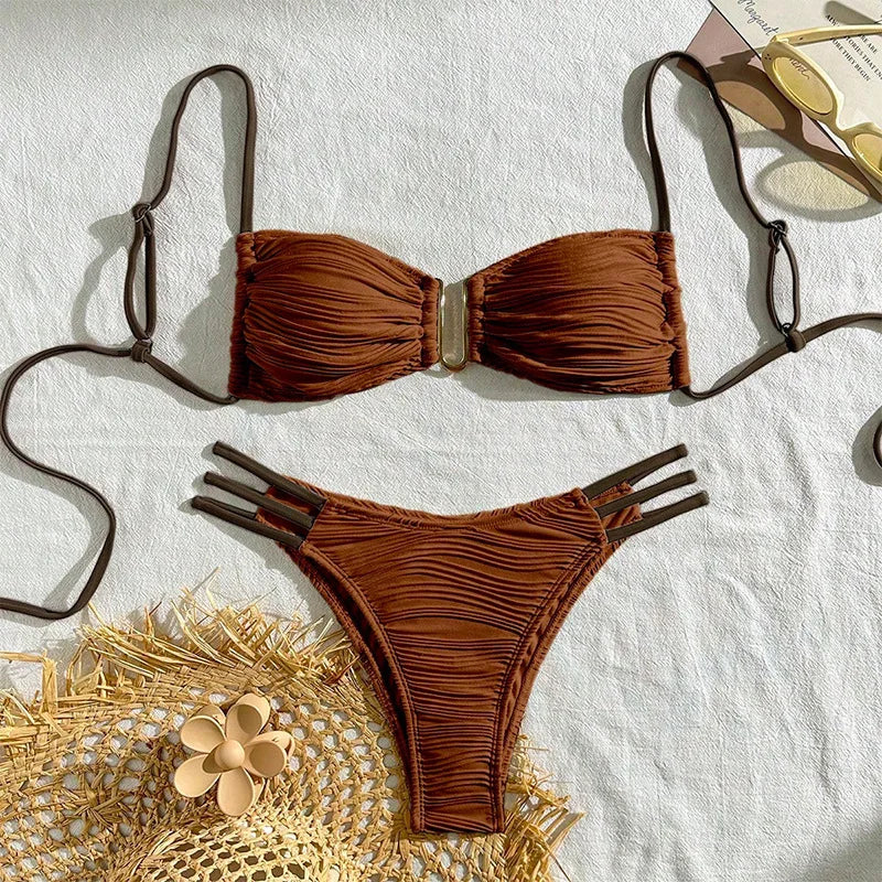 Brazilian Bikini Set Pool Bather