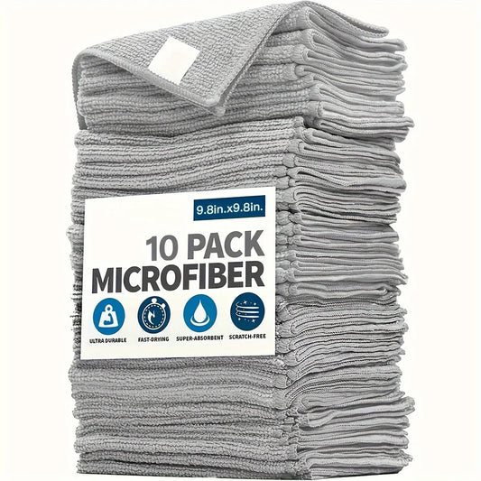 Ultra-fine Fiber Light Gray Cleaning Cloth Set