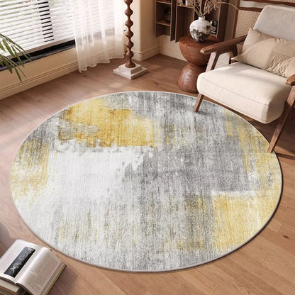 Modern Abstract Round Carpet