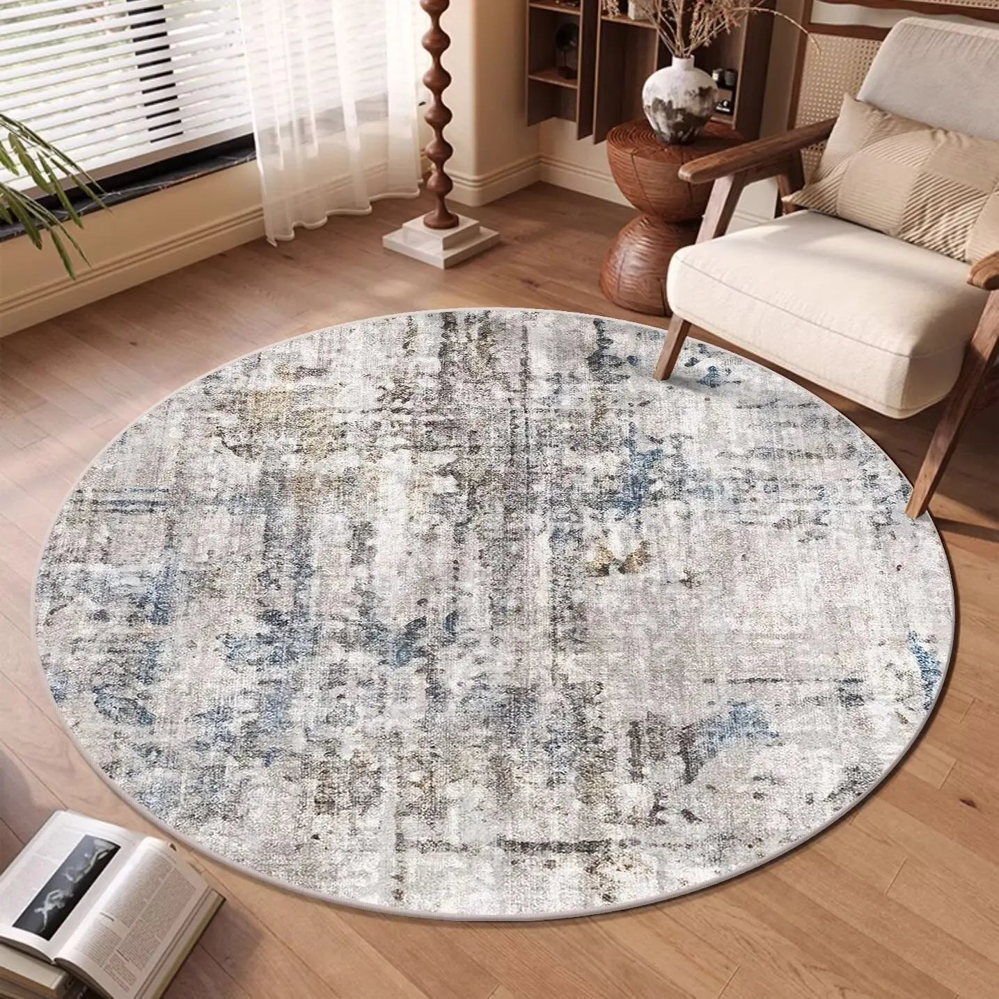 Modern Abstract Round Carpet