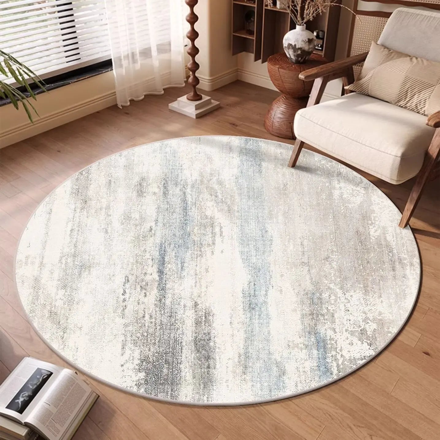 Modern Abstract Round Carpet